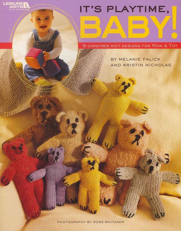 Produktbild: It's Playtime, Baby!: 9 Carefree Knit Designs for Mom & Tot