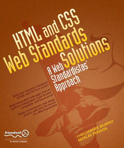 Produktbild: HTML and CSS Web Standards Solutions