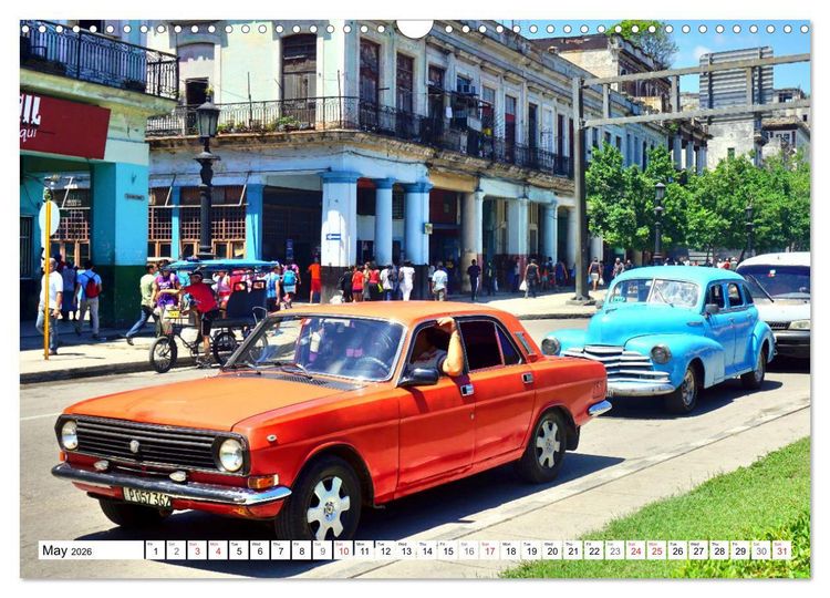 Produktbild: GAZ-24 Volga - A car Made in USSR (Wall Calendar 2026 DIN A3 landscape), CALVENDO 12 Month Wall Calendar