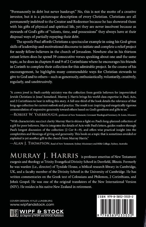 Produktbild: Christian Stewardship in Light of Paul's Collection for the Poor