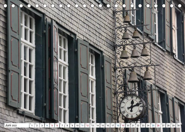 Produktbild: Monschau - Fachwerkidylle in der Eifel (Tischkalender 2022 DIN A5 quer)