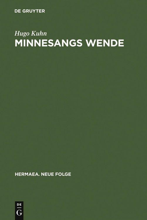 Produktbild: Minnesangs Wende