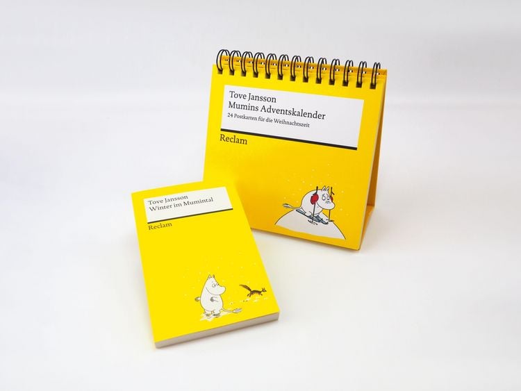 Produktbild: Mumins Adventskalender. 24 Postkarten f&uuml;r die Weihnachtszeit (Advents-Postkartenaufsteller)