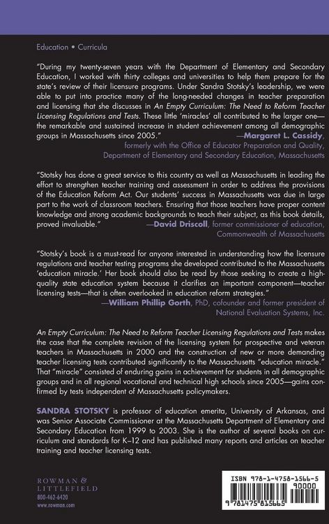 Produktbild: Empty Curriculum