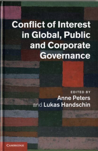 Produktbild: Conflict of Interest in Global, Public and Corporate Governance