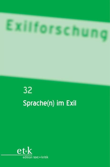 Produktbild: Sprache(n) im Exil