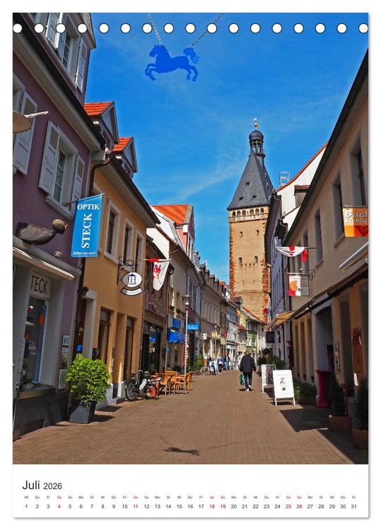Produktbild: Speyer-Rund um die Maximilianstra&szlig;e (Tischkalender 2026 DIN A5 hoch), CALVENDO Monatskalender