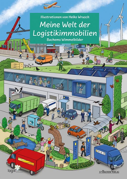 Produktbild: Meine Welt der Logistikimmobilien - Wimmelbilderbuch