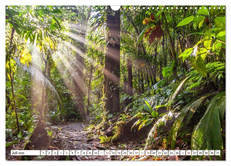 Produktbild: Costa Rica (Wandkalender 2026 DIN A3 quer), CALVENDO Monatskalender