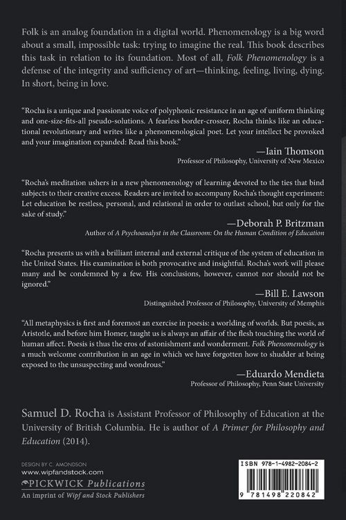 Produktbild: Folk Phenomenology