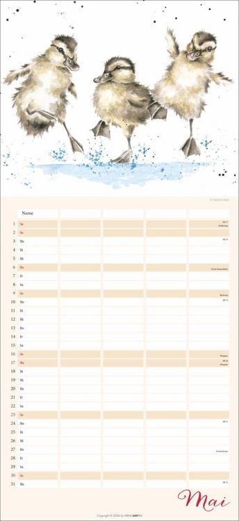 Produktbild: Happy Family Familienplaner 2027