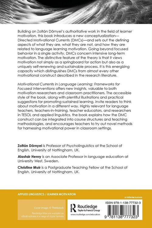 Produktbild: Motivational Currents in Language Learning