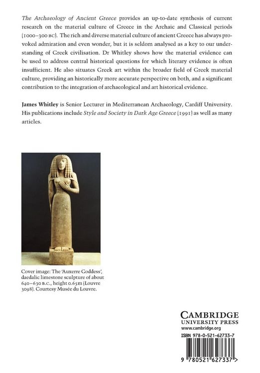 Produktbild: The Archaeology of Ancient Greece