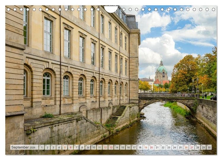 Produktbild: Hannover Stadtansichten (Wandkalender 2026 DIN A4 quer), CALVENDO Monatskalender