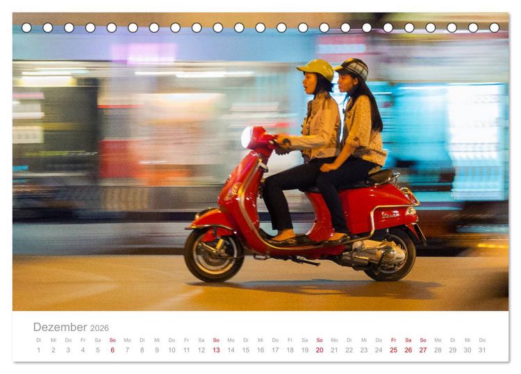 Produktbild: Vietnam - Der Norden (Tischkalender 2026 DIN A5 quer), CALVENDO Monatskalender