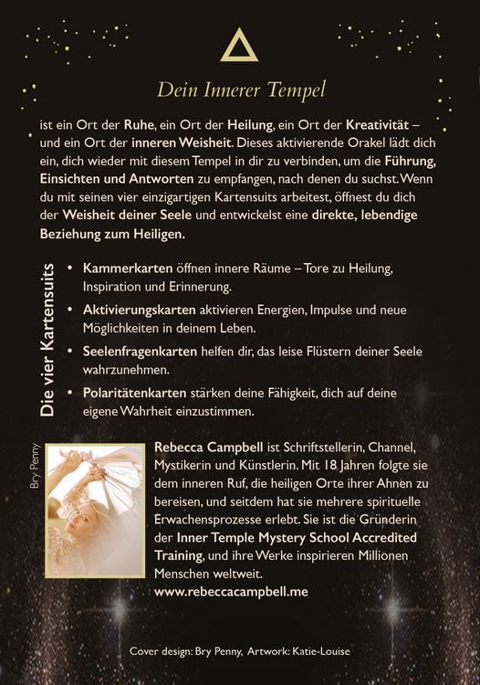 Produktbild: Inner Temple Orakel - 44 farbige Orakelkarten mit 160-seitigem farbigen Booklet (Magnetschachtel mit Kartenrahmen)