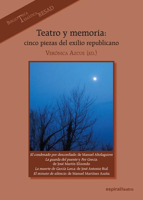 Produktbild: Teatro y memoria