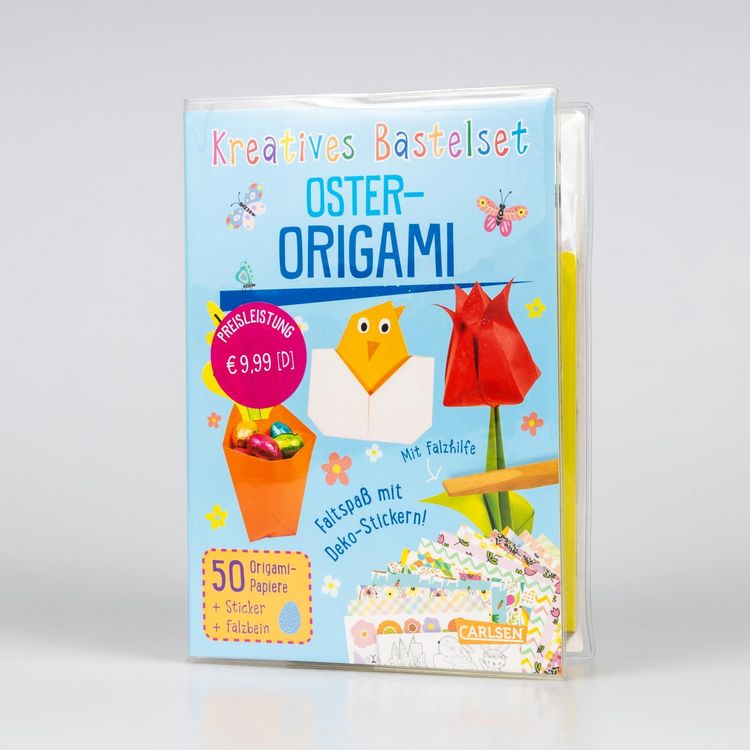 Produktbild: Bastelset f&uuml;r Kinder: Kreatives Bastelset: Oster-Origami