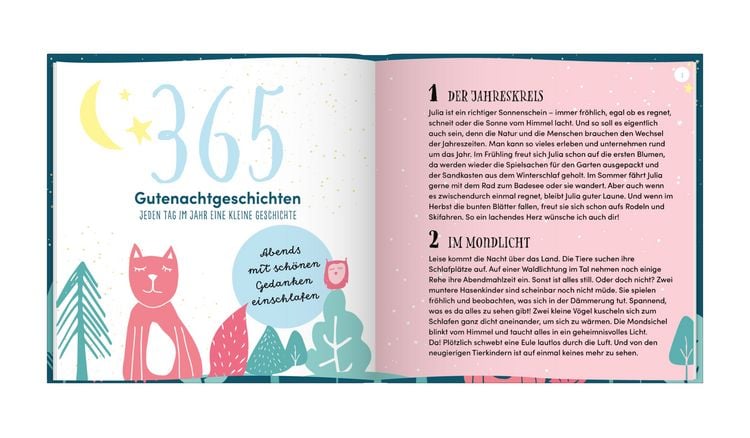 Produktbild: 365 Gutenachtgeschichten