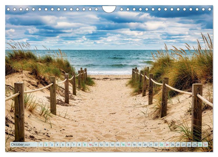 Produktbild: Ostsee Momente (Wandkalender 2027 DIN A4 quer), CALVENDO Monatskalender