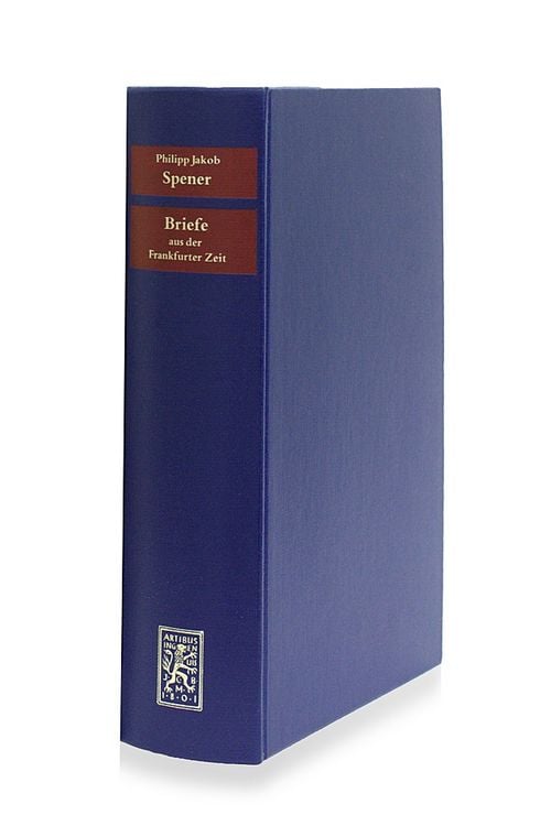 Produktbild: Briefe aus der Frankfurter Zeit 1666-1686