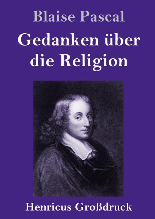 Produktbild: Gedanken &uuml;ber die Religion (Gro&szlig;druck)