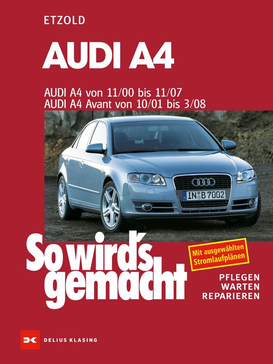 Produktbild: Audi A4 von 11/00 bis 11/07