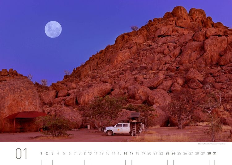Produktbild: Namibia Exklusivkalender 2027