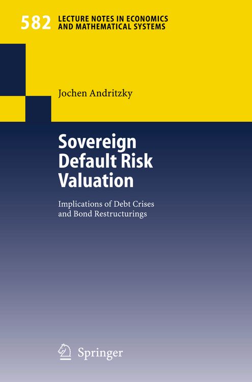 Produktbild: Sovereign Default Risk Valuation