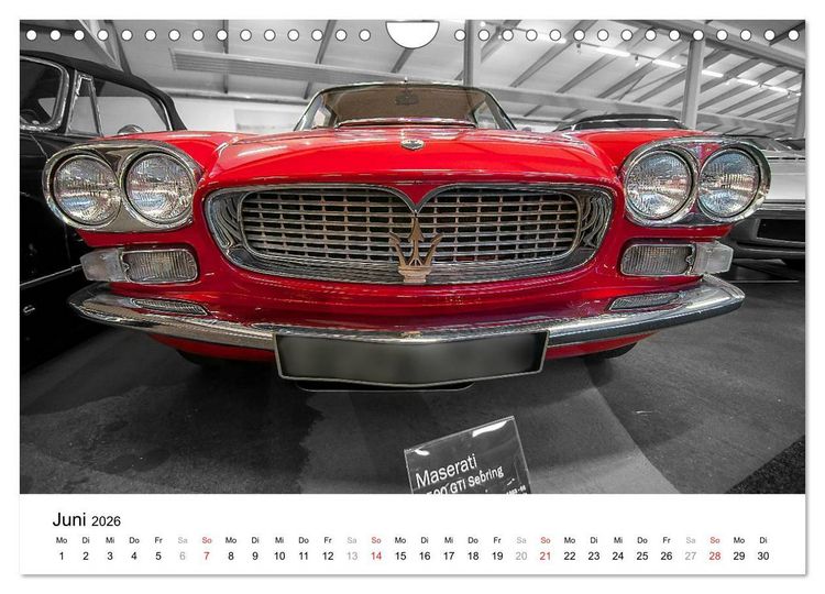 Produktbild: Classic Dream Cars (Wandkalender 2026 DIN A4 quer), CALVENDO Monatskalender