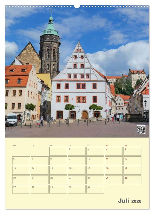 Produktbild: T&uuml;ren und Portale in Pirna (Wandkalender 2026 DIN A2 hoch), CALVENDO Monatskalender
