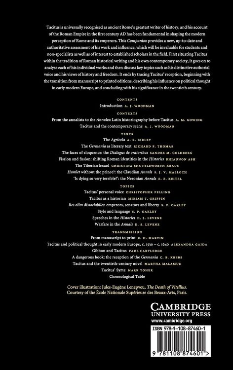 Produktbild: The Cambridge Companion to Tacitus