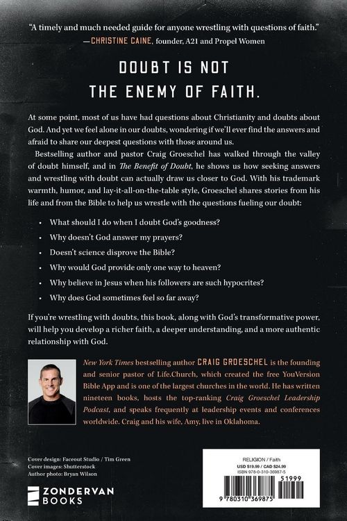 Produktbild: The Benefit of Doubt
