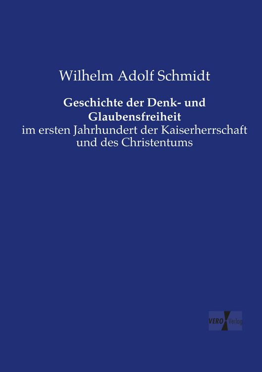Produktbild: Geschichte der Denk- und Glaubensfreiheit