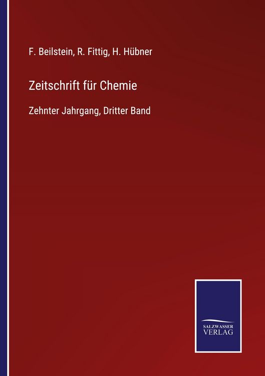 Produktbild: Zeitschrift f&uuml;r Chemie