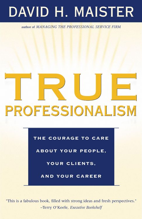 Produktbild: True Professionalism