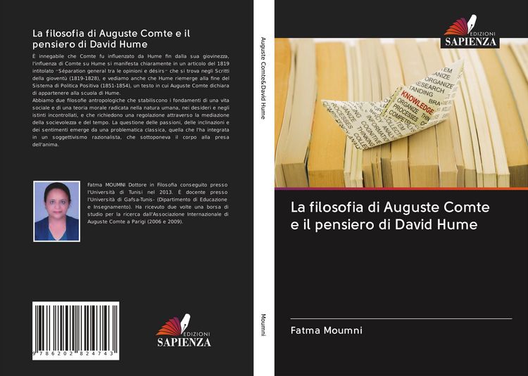 Produktbild: La filosofia di Auguste Comte e il pensiero di David Hume