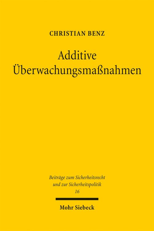 Produktbild: Additive &Uuml;berwachungsma&szlig;nahmen