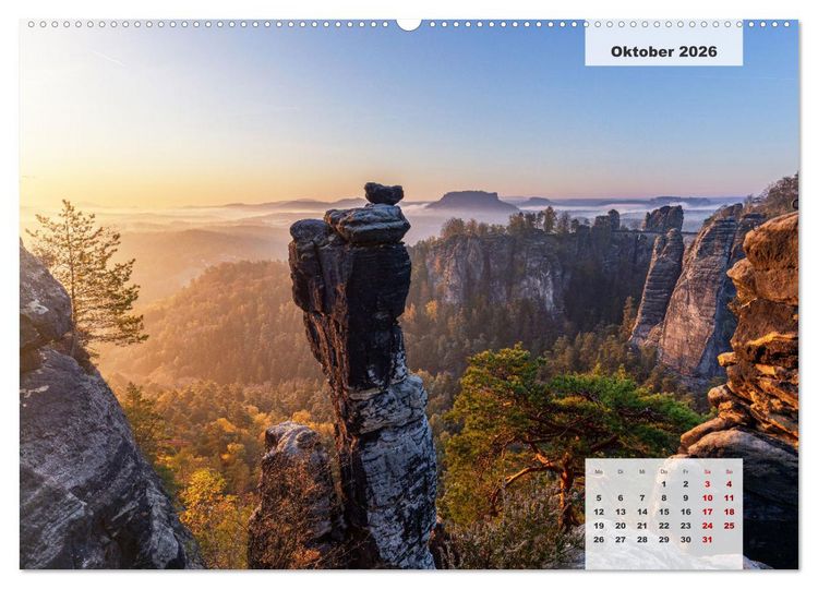 Produktbild: Sch&ouml;nes Ostdeutschland (Wandkalender 2026 DIN A2 quer), CALVENDO Monatskalender