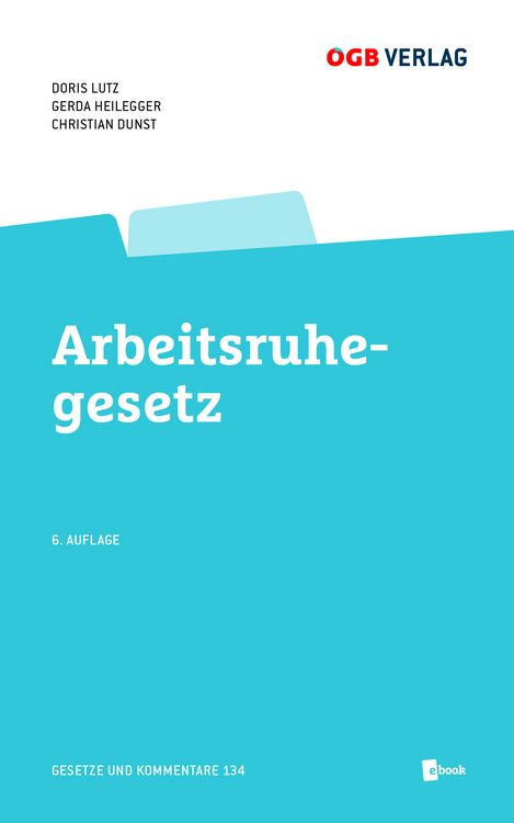 Produktbild: Arbeitsruhegesetz