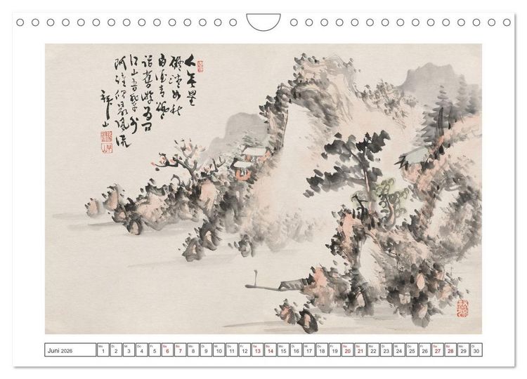 Produktbild: Yoshitsugu Haizan (Wandkalender 2026 DIN A4 quer), CALVENDO Monatskalender