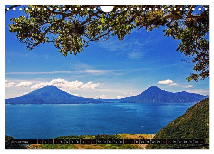 Produktbild: Guatemala - das Herz des Mayareiches (Wandkalender 2026 DIN A4 quer), CALVENDO Monatskalender