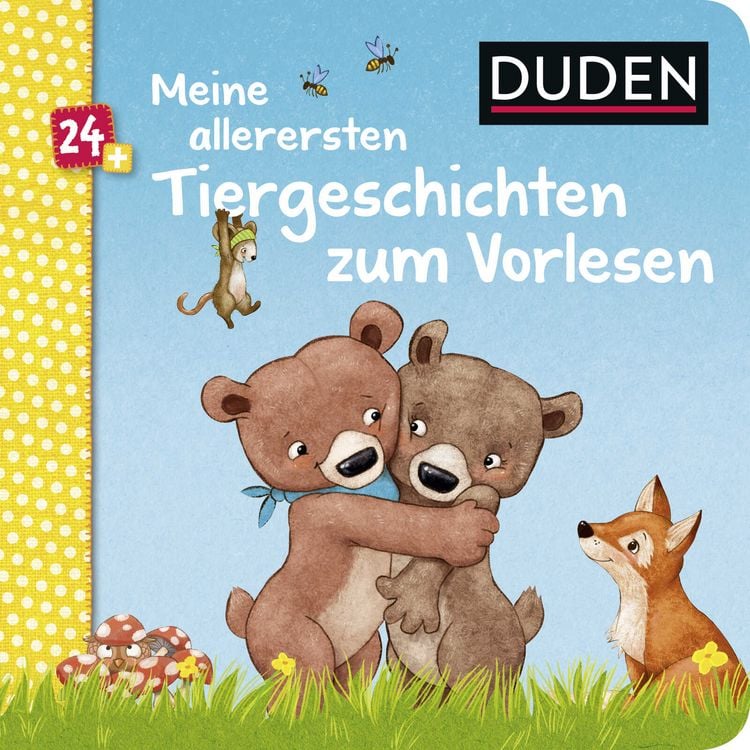 Produktbild: Duden 24+: Meine allerersten Tiergeschichten zum Vorlesen