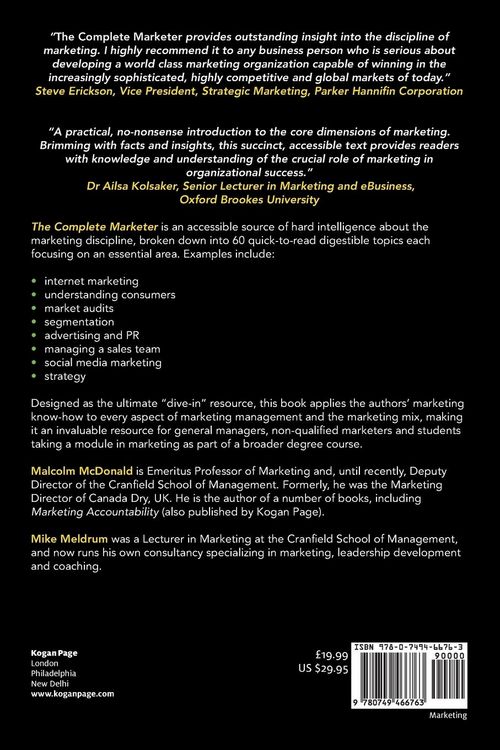 Produktbild: The Complete Marketer