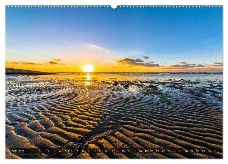 Produktbild: EMDEN Atemberaubende Momente am Wasser (hochwertiger Premium Wandkalender 2026 DIN A2 quer), Kunstdruck in Hochglanz