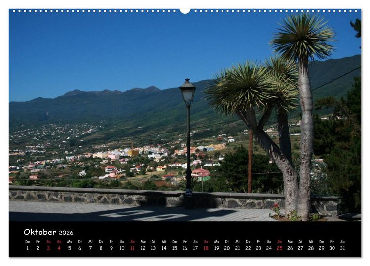 Produktbild: La Palma, Isla bonita (Wandkalender 2026 DIN A2 quer), CALVENDO Monatskalender