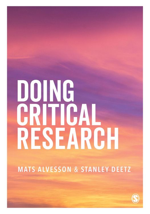 Produktbild: Doing Critical Research