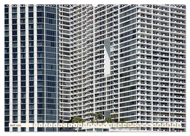 Produktbild: Miami und Miami Beach (hochwertiger Premium Wandkalender 2026 DIN A2 quer), Kunstdruck in Hochglanz