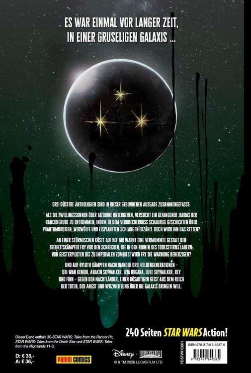 Produktbild: Star Wars Comics: Galaktische Geschichten des Schreckens