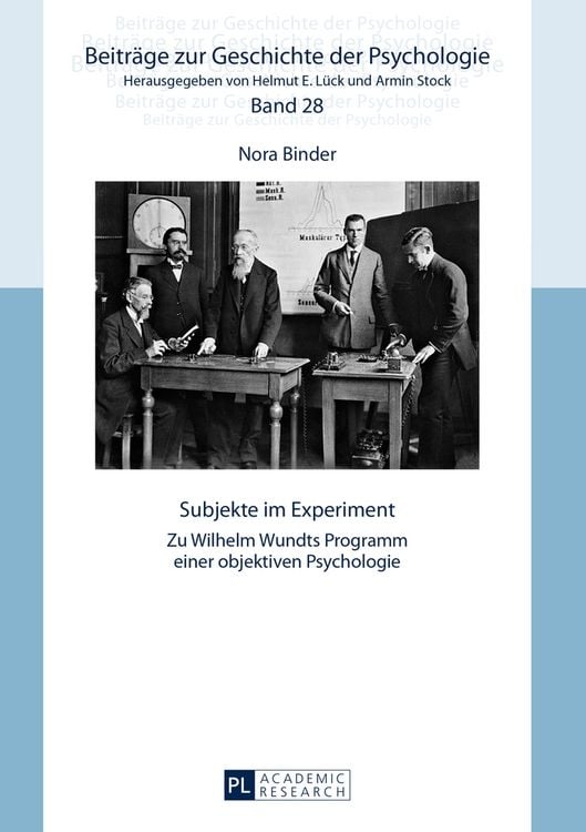 Bild vom Artikel Subjekte im Experiment vom Autor Nora Binder